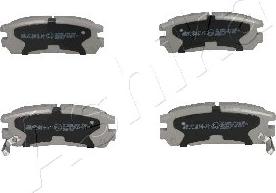 Ashika 51-09-999 - Brake Pad Set, disc brake www.parts5.com