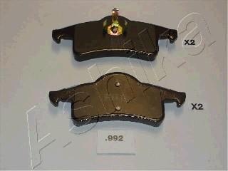 Ashika 51-09-992 - Brake Pad Set, disc brake parts5.com