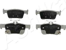 Ashika 51-04-415 - Brake Pad Set, disc brake www.parts5.com