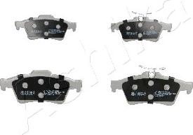 Ashika 51-00-005 - Brake Pad Set, disc brake www.parts5.com