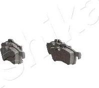 Ashika 51-00-00015 - Brake Pad Set, disc brake www.parts5.com