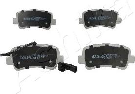 Ashika 51-01-108 - Brake Pad Set, disc brake parts5.com