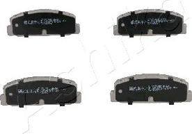 Ashika 51-03-302 - Brake Pad Set, disc brake www.parts5.com