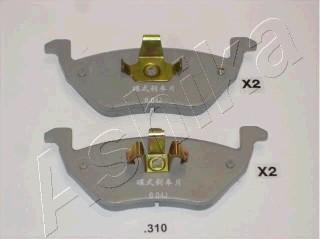 Ashika 51-03-310 - Set placute frana,frana disc www.parts5.com