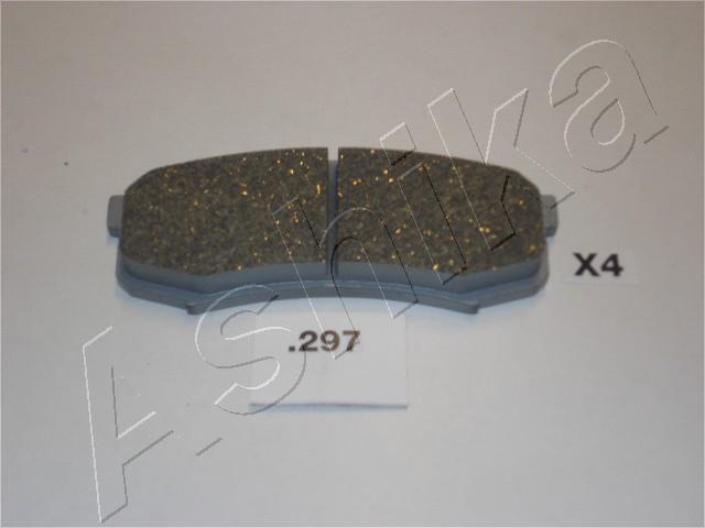 Ashika 51-02-297 - Brake Pad Set, disc brake www.parts5.com