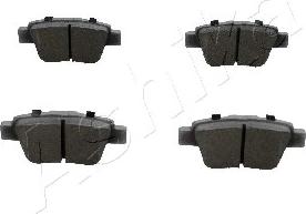 Ashika 51-02-200 - Brake Pad Set, disc brake parts5.com