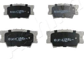 Ashika 51-02-218 - Brake Pad Set, disc brake www.parts5.com