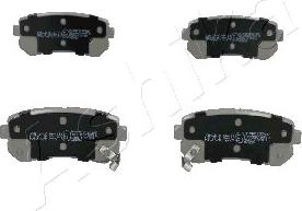 Ashika 51-0K-K09 - Brake Pad Set, disc brake www.parts5.com