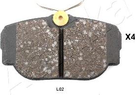 Ashika 51-0L-L02 - Brake Pad Set, disc brake www.parts5.com