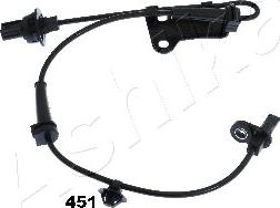 Ashika 151-04-451 - Sensor, wheel speed www.parts5.com