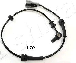 Ashika 151-01-170 - Sensor, wheel speed www.parts5.com