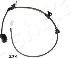 Ashika 151-02-274 - Sensor, wheel speed www.parts5.com