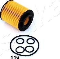 Ashika 10-ECO116 - Oil Filter parts5.com