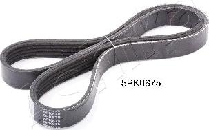 Ashika 112-5PK875 - Ozubený klinový remeň www.parts5.com