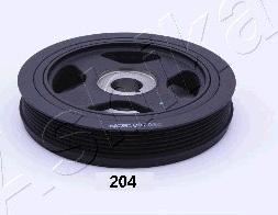 Ashika 122-02-204 - Belt Pulley, crankshaft www.parts5.com