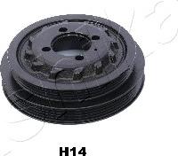 Ashika 122-0H-H14 - Belt Pulley, crankshaft parts5.com