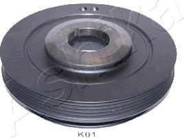 Ashika 122-0K-K01 - Belt Pulley, crankshaft www.parts5.com