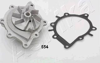 Ashika 35-05-554 - Water Pump www.parts5.com