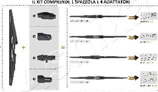 Ashika SA-X35R - Lamela stergator www.parts5.com