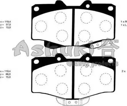 TRW GDB797S - Komplet kočnih obloga, disk kočnica www.parts5.com