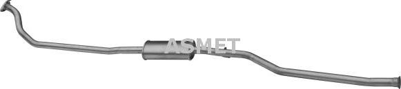 Asmet 09.079 - Front Silencer www.parts5.com