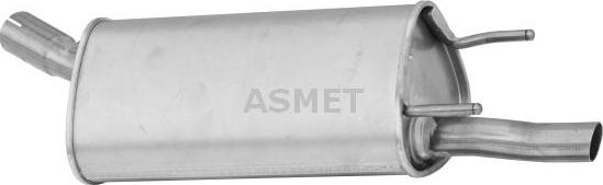 Asmet 05.094 - End Silencer www.parts5.com