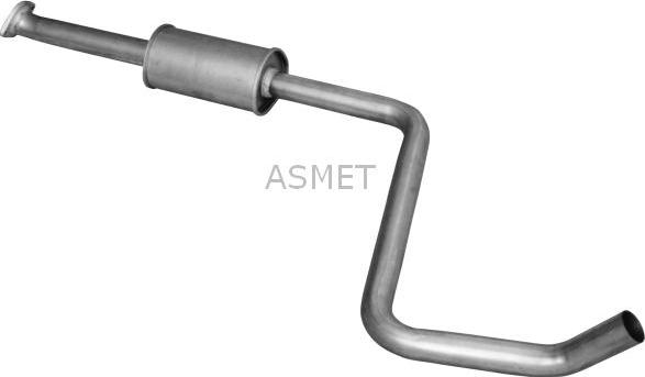 Asmet 05.241 - Silenciador del medio parts5.com