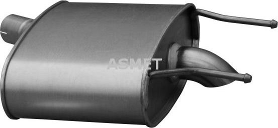 Asmet 05.213 - End Silencer www.parts5.com