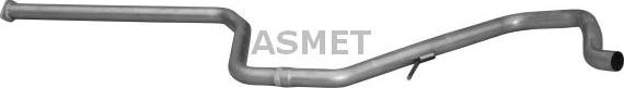 Asmet 05.212 - Exhaust Pipe www.parts5.com