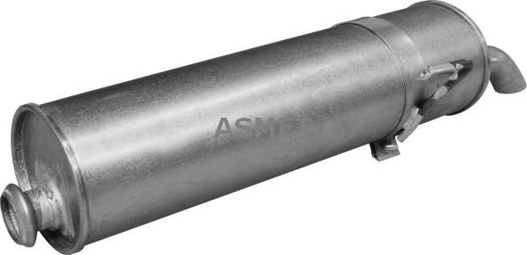 Asmet 08.022 - Endschalldämpfer www.parts5.com