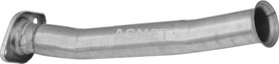 Asmet 08.075 - Exhaust Pipe www.parts5.com