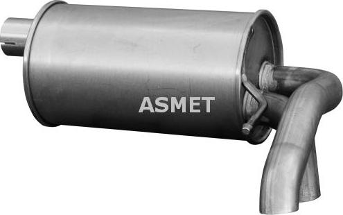 Asmet 03.097 - End Silencer www.parts5.com