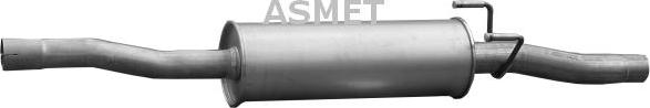 Asmet 02.055 - Middle Silencer www.parts5.com