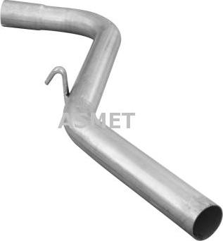 Asmet 02.002 - Exhaust Pipe www.parts5.com