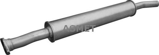 Asmet 07.260 - Middle Silencer www.parts5.com