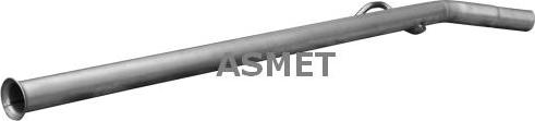 Asmet 10.133 - Exhaust Pipe www.parts5.com