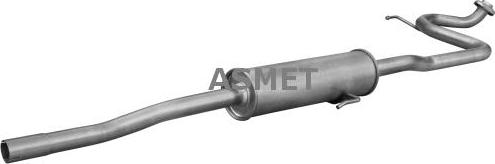 Asmet 20.041 - Toba esapamet intermediara www.parts5.com