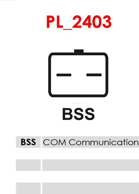 AS-PL ARE0065(BOSCH) - Voltage regulator, alternator www.parts5.com