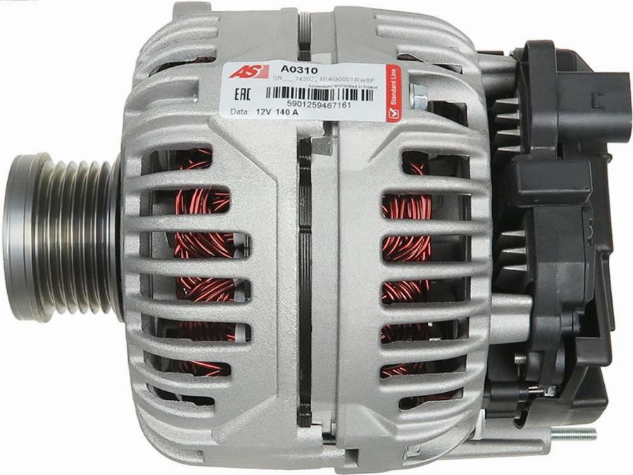 AS-PL A0310 - Alternator www.parts5.com