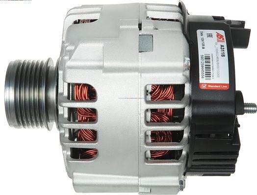 AS-PL A3118 - Alternatör www.parts5.com