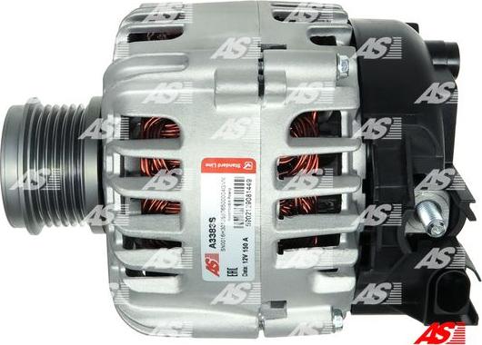 AS-PL A3383S - Alternatör www.parts5.com