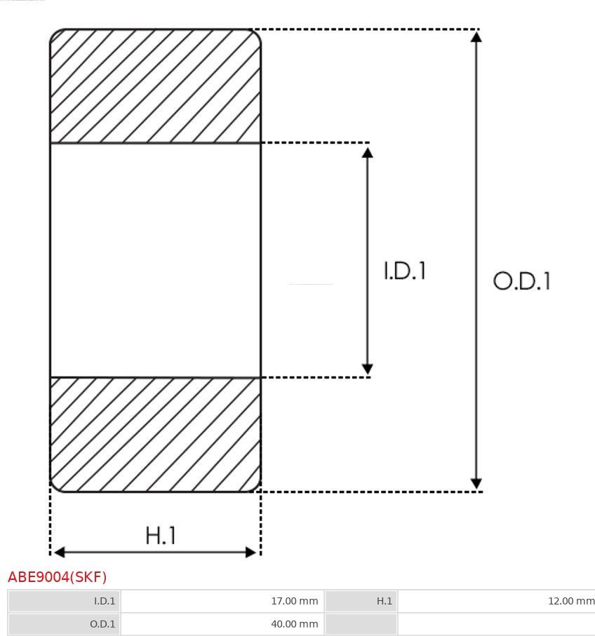 AS-PL ABE9004(SKF) - Лагер www.parts5.com