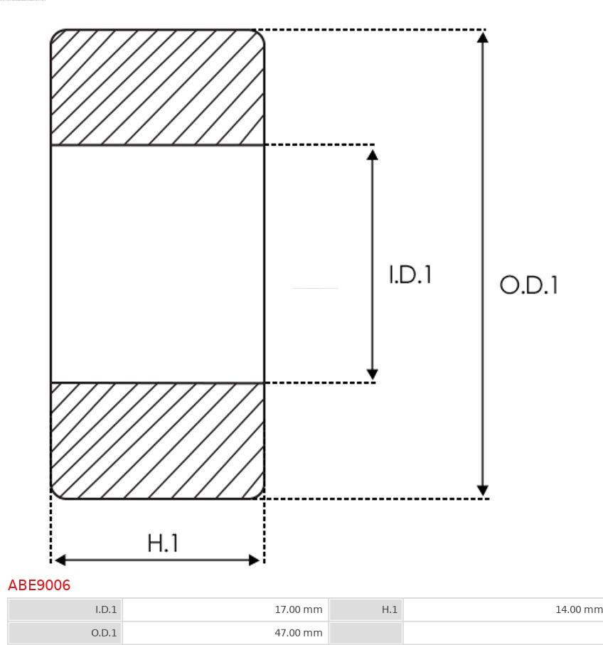 AS-PL ABE9006 - Bearing www.parts5.com