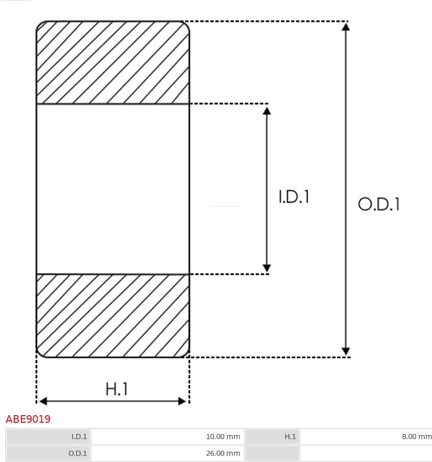 AS-PL ABE9019 - Bearing www.parts5.com