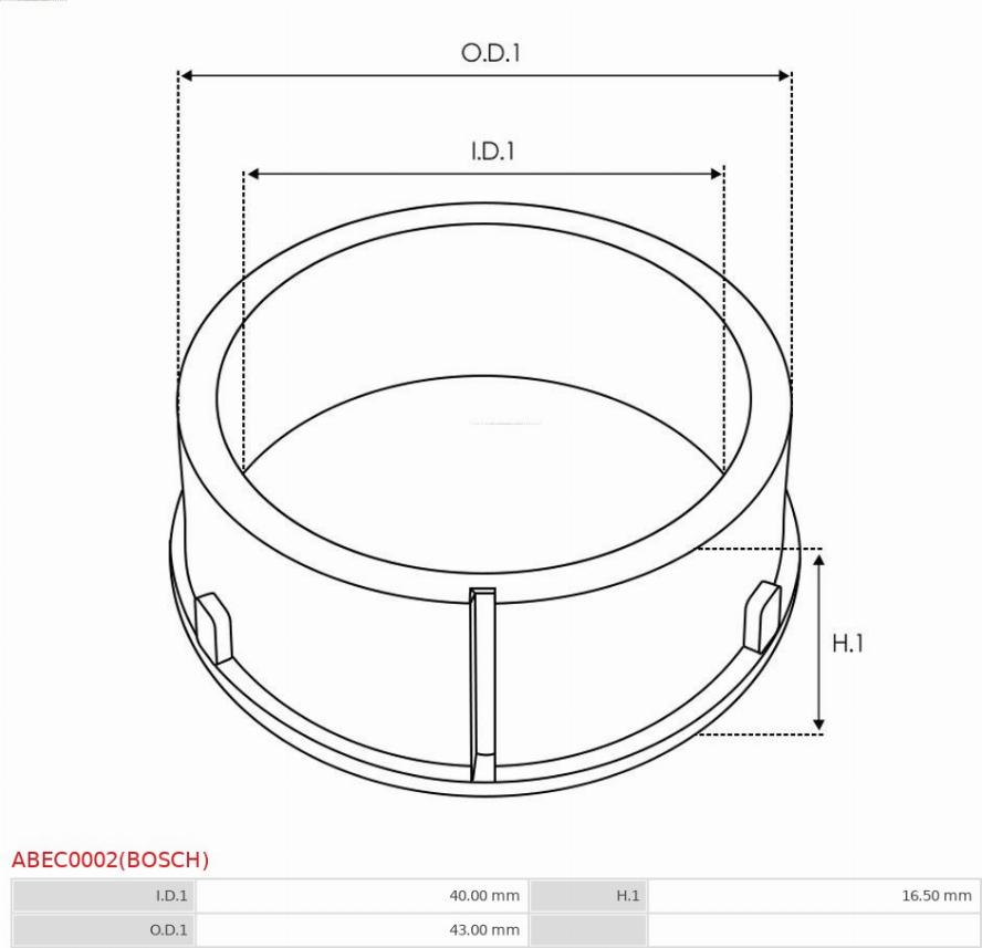 AS-PL ABEC0002(BOSCH) - Cubierta de protección, alternador www.parts5.com