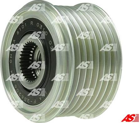 AS-PL AFP9019(INA) - Pulley, alternator, freewheel clutch www.parts5.com