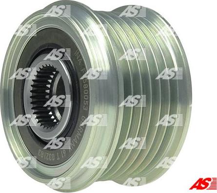 AS-PL AFP6053(INA) - Pulley, alternator, freewheel clutch www.parts5.com