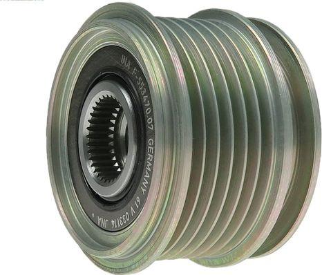 AS-PL AFP0010(INA) - Pulley, alternator, freewheel clutch parts5.com