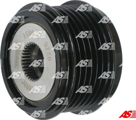 AS-PL AFP0075(LITENS) - Pulley, alternator, freewheel clutch www.parts5.com