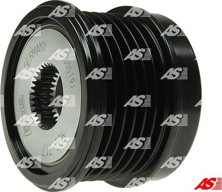 AS-PL AFP0101(LITENS) - Pulley, alternator, freewheel clutch www.parts5.com